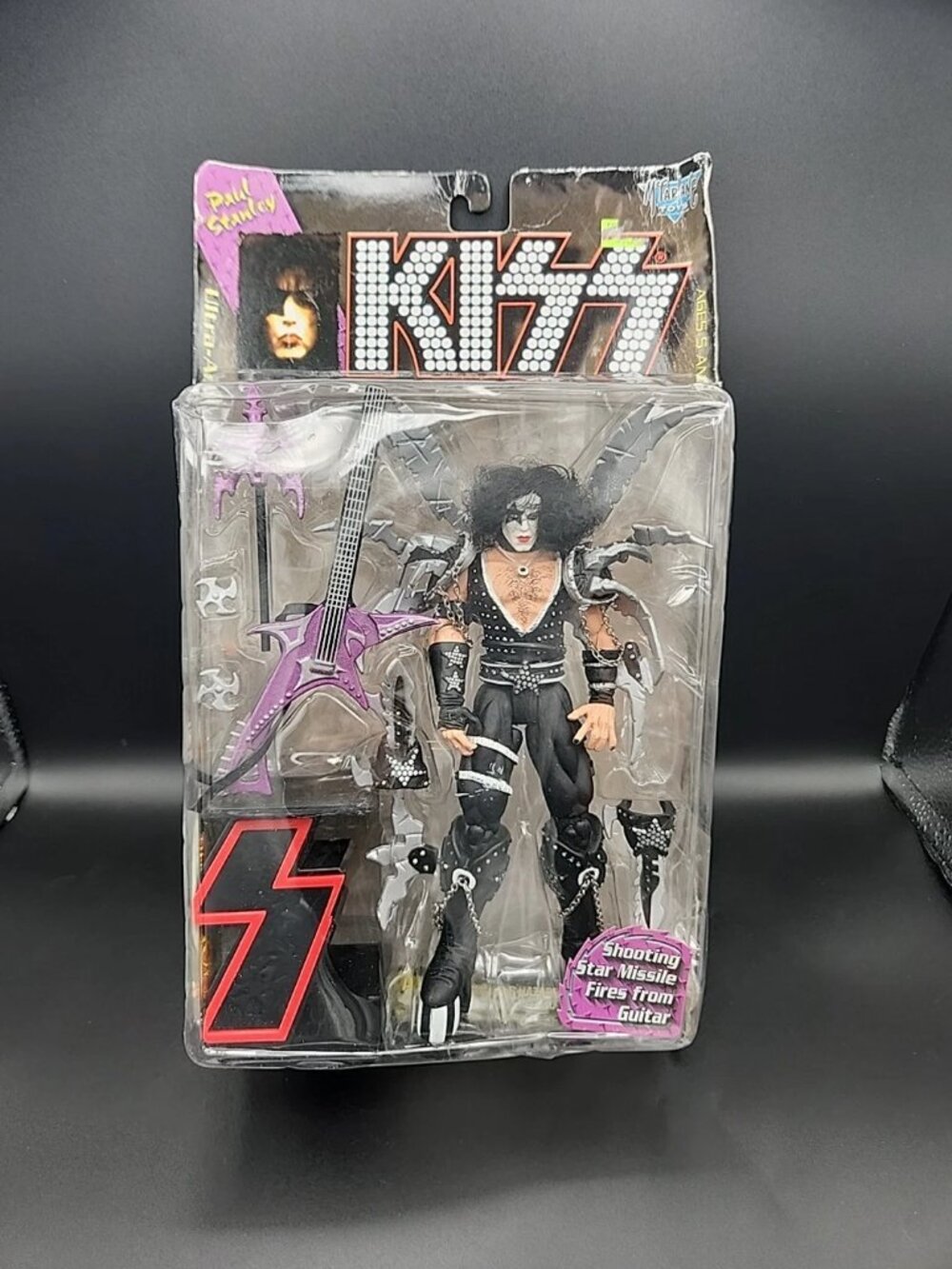 McFarlane Toys KISS Paul Stanley Ultra-Action Figure MOC 1997